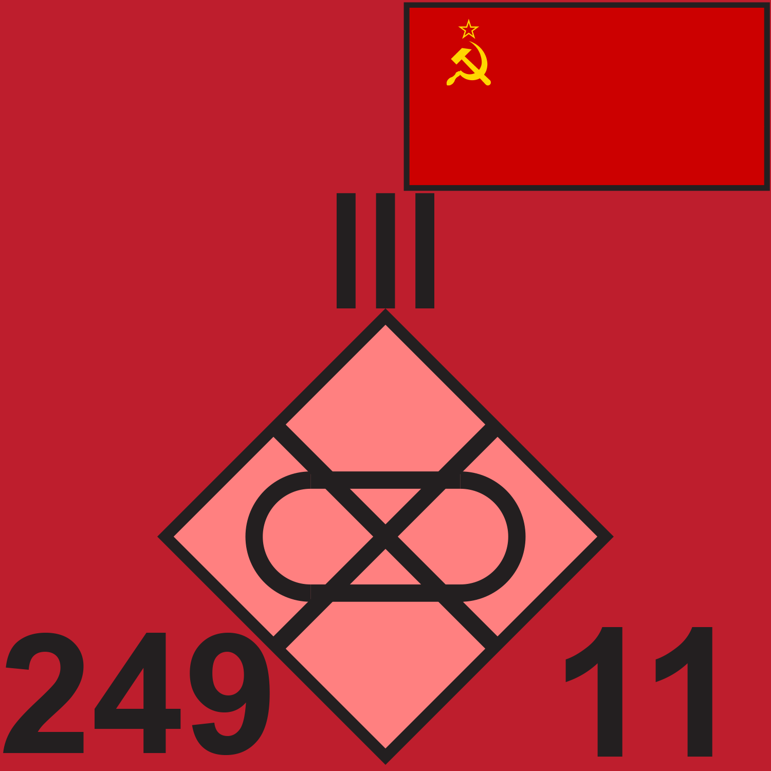 RED SOV 249 MRR 1989